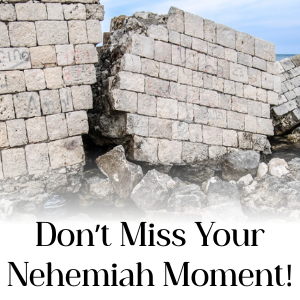 accept God’s call like Nehemiah.