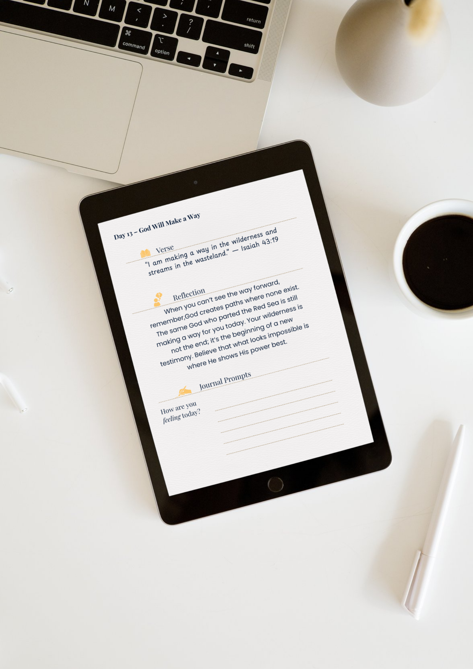 faith does not prevent pain -it anchors us through it