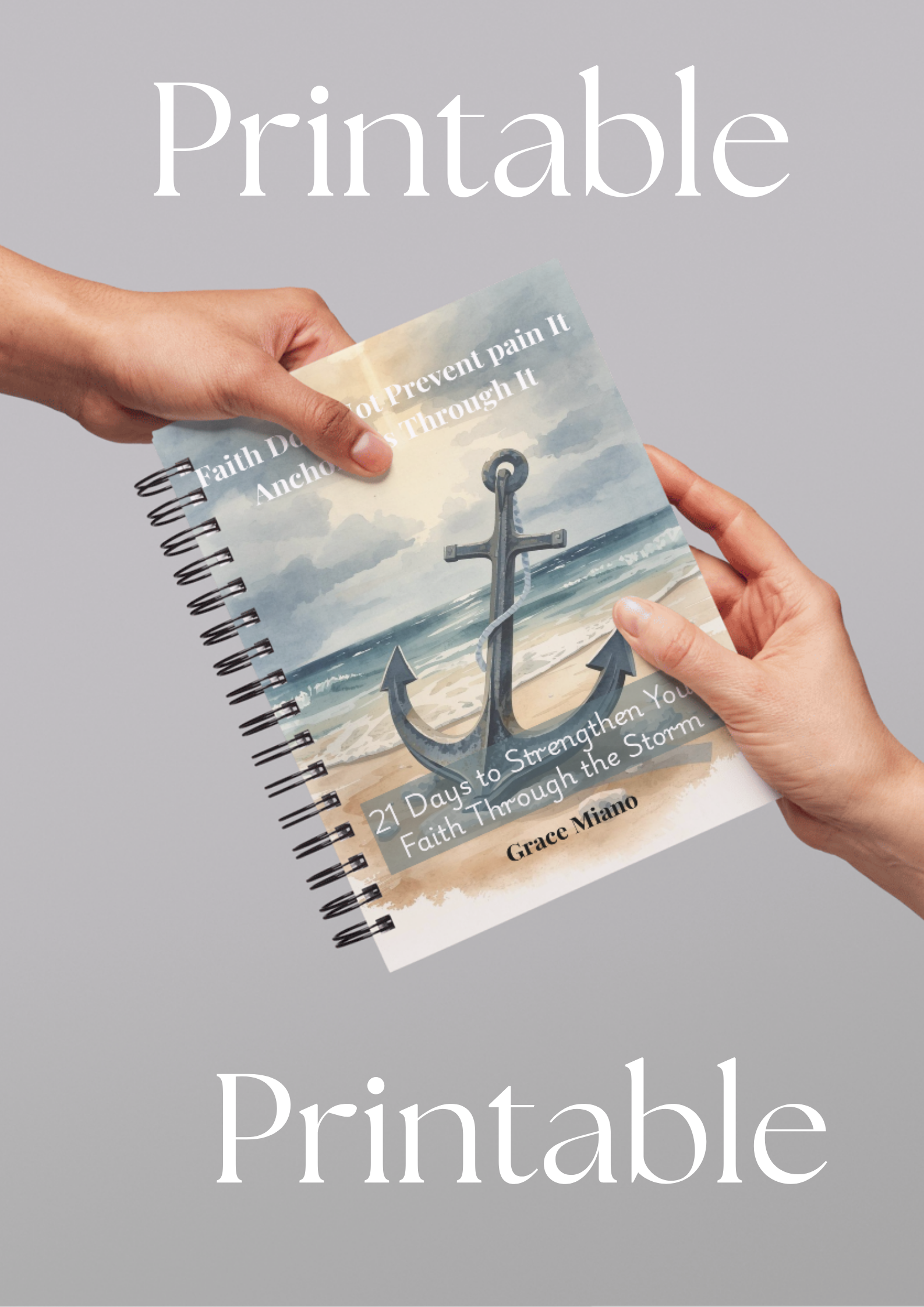 faith does not prevent pain -it anchors us through it