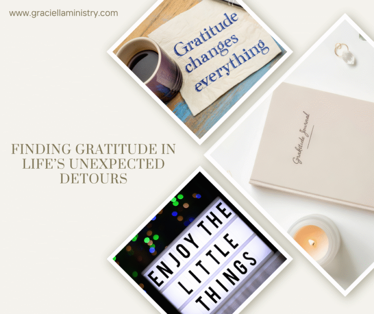 gratiude, detours,thankfulness